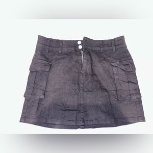 Cargo skirt jeans